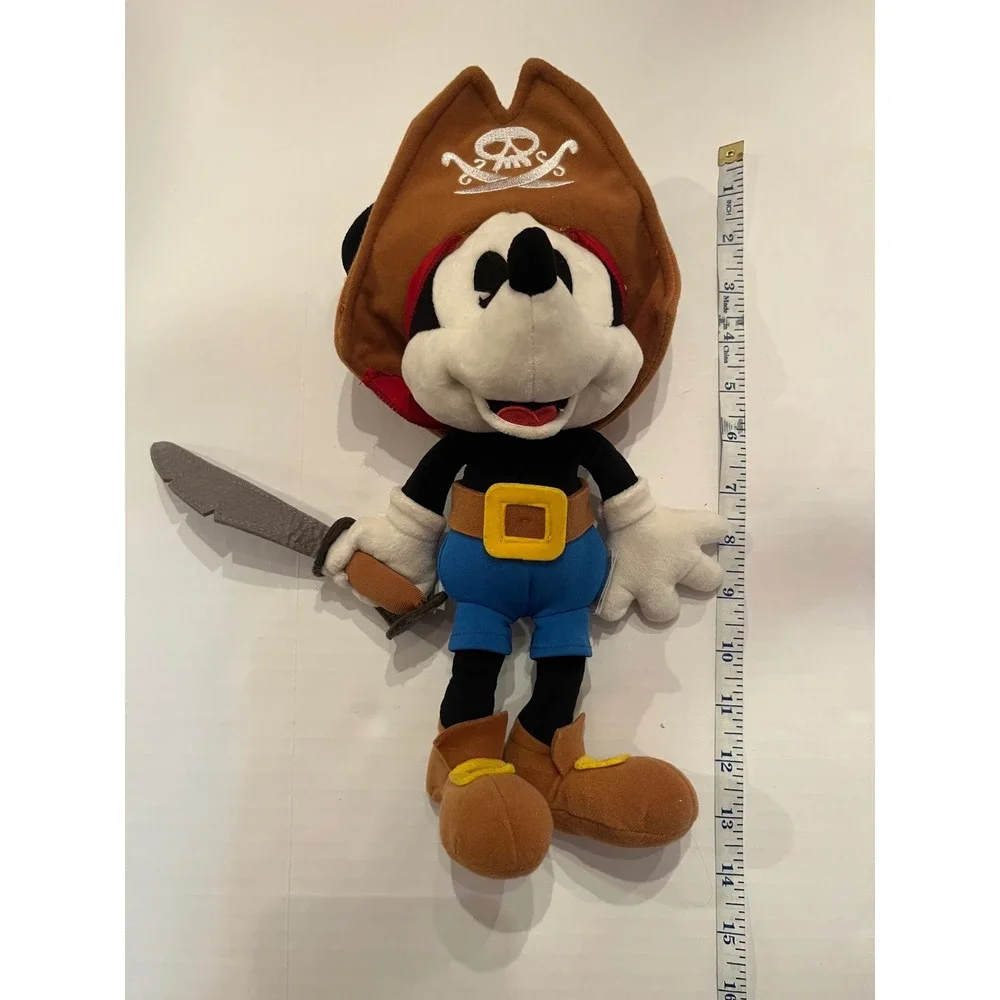 Disney Mickey Mouse Pirates Caribbean Plush Sword‎ Disney Park Exclusive 13